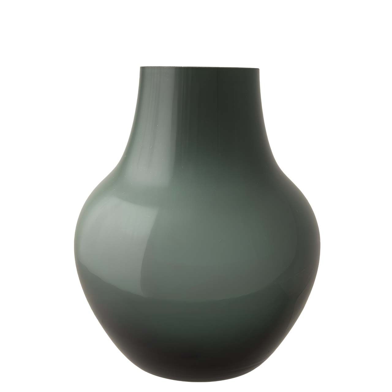 VASO ANFORA H. 26 VERDE FUMO